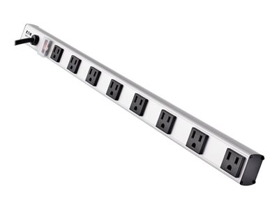 Tripp Lite Power Strip 120V Right Angle 5-15R 8 Outlet 15' Cord 24" Length