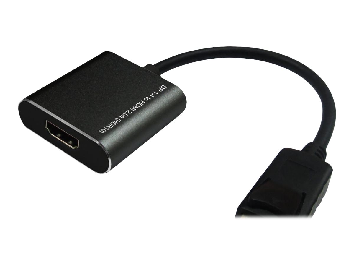 DIGITUS DA-70472 Konwerter audio-video DisplayPort 1.4 do HDMI 2.0, 4K 60Hz UHD HDR, z audio