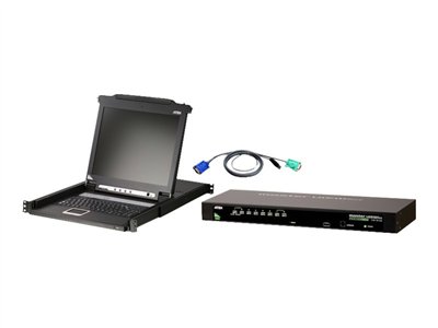 ATEN CLCS1308MUKIT - KVM console with KVM switch