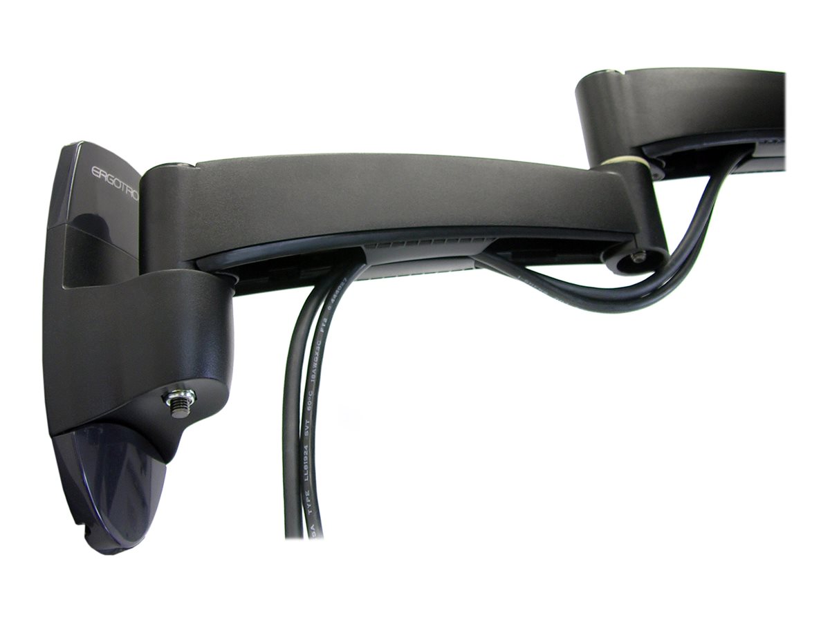 Ergotron 200 Series montážní sada - nastavitelné rameno - pro 2 LCD displeje - černá – foto 3