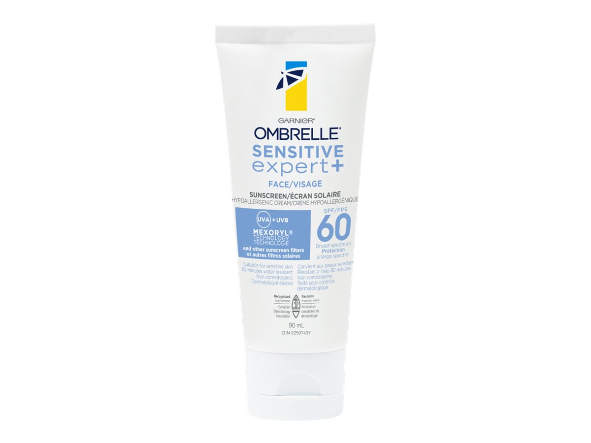 Garnier Ombrelle Sensitive Expert+ Facial Sunscreen - SPF 60 - 90ml