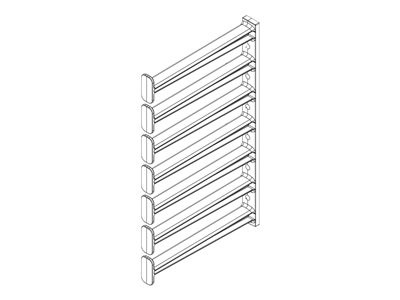 Great Lakes CM-77 - Rack cable management finger kit