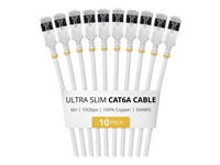 Startech - Cordon de raccordement - RJ-45 (M) pour RJ-45 (M) - 15.2 cm 