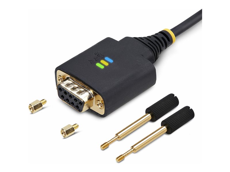 StarTech .com Adaptateur USB vers Série Null Modem de 1m, RS232, FTDI