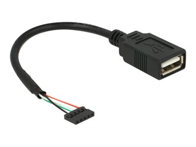 DELOCK USB Kabel Pinheader 5Pin -> A Bu/Bu 0.15m - 84831