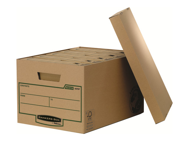 R Kive Earth Storage Box For A4 Brown