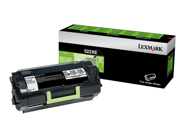 Image of Lexmark 522XE - Extra High Yield - black - original - toner cartridge - Lexmark Corporate