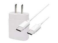 4XEM Power adapter 25 Watt 3 A PD 3.0, QC 3.0 (USB-C) white for Goog