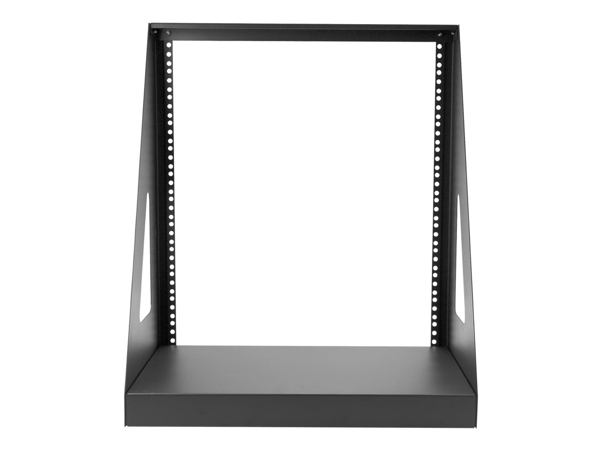 StarTech.com 12U Heavy Duty 2 Post Open Frame Network Rack - 350lbs - 19" Free Standing Desktop Rack for Computer, AV, Media, IT Equipment (2POSTRACK12) - rozvaděč stojanový - 12U – foto 3