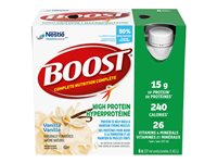 BOOST High Protein Drink - Vanilla - 6 x 237ml