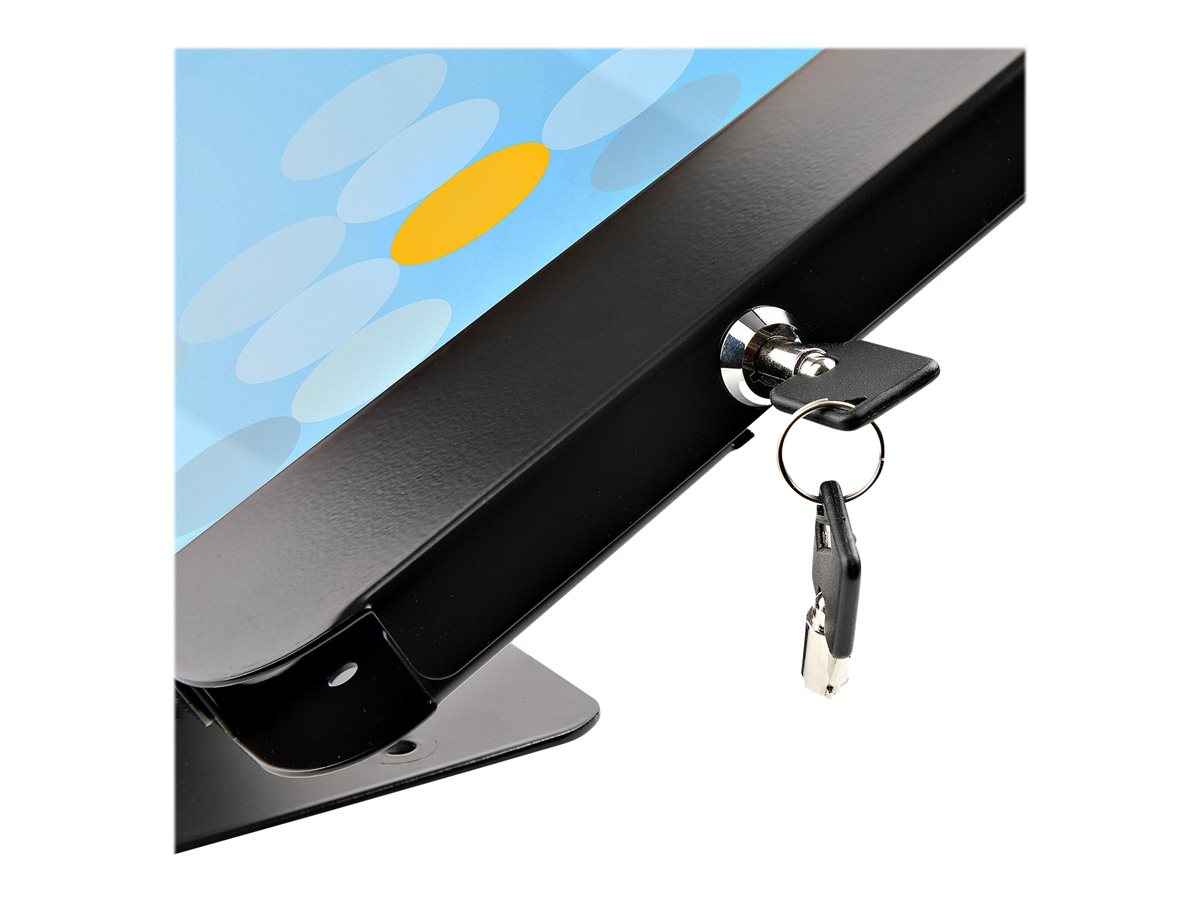 StarTech.com Secure Tablet Stand, Anti Theft Universal Tablet Holder for Tablets up to 10.5", Lockable Tablet Stand for Desk/ K-Slot Compatible, VESA Mount, Wall Mount Tablet Enclosure - Security POS Tablet Stand (SECTBLTPOS2) stojan - pro tablet - černá – foto 13