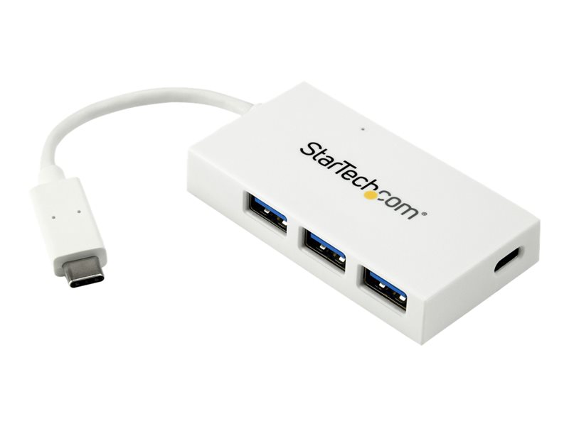 StarTech.com Hub USB 3.0 à 4 ports avec interrupteurs marche/arrêt pour  chaque port USB - Multiprise USB 3.0 vers 4x USB-A (HB30A4AIB) (HB30A4AIB), Concentrateurs USB