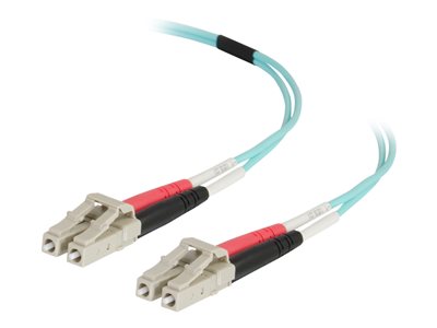C2G 0.5m LC-LC 50/125 OM4 Duplex Multimode Fiber Cable