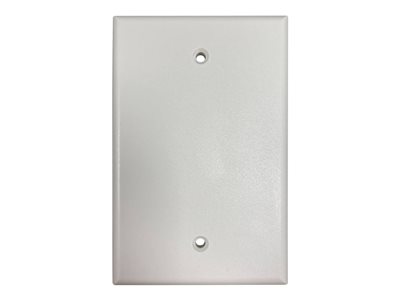 Eaton Tripp Lite Series Blank Wall Plate, Antibacterial, Ivory Matte, TAA