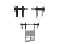 Chief TEMPO mounting component - for 2 flat panels - large - black - TAA Compliant