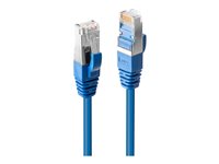 LINDY S/FTP Cat.6 Cable Blue 0.5m