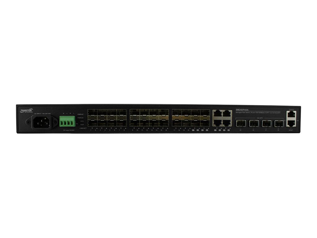 Lantronix SM24DP4XA - Switch