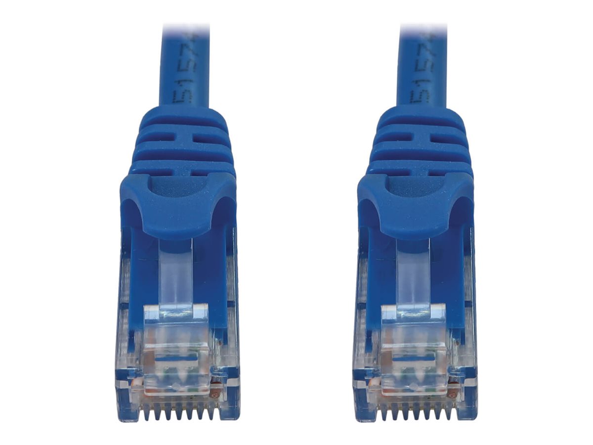 Eaton Tripp Lite Series Cat6a 10G Snagless Molded UTP Ethernet Cable (RJ45 M/M), PoE, Blue, 3 ft. (0.9 m)
