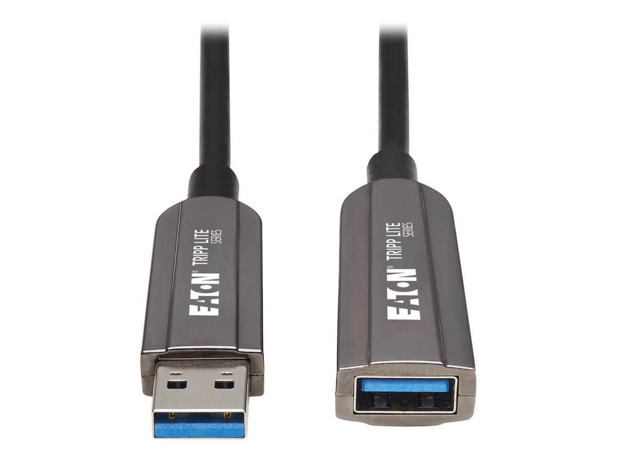 Eaton Tripp Lite Series USB-A 3.2 Gen 1 CL3-Rated Fiber Active Optical Cable (AOC)