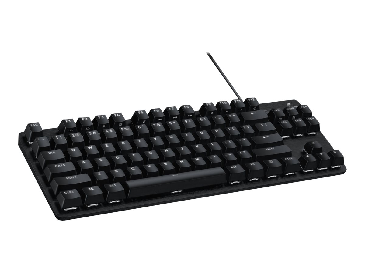 Logitech G G413 TKL SE keyboard black Input Product shot Front 79800