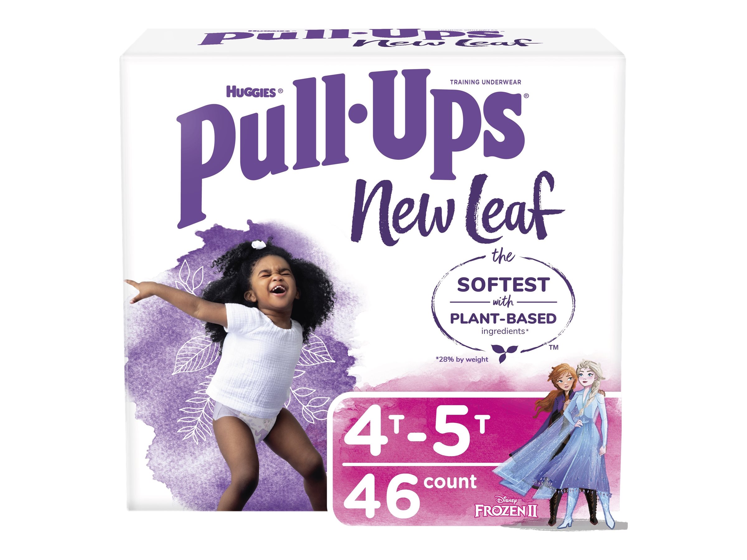 Pull-Ups New Leaf Girls Disney Frozen Potty Training Pants - 4T-5T - 46  Count