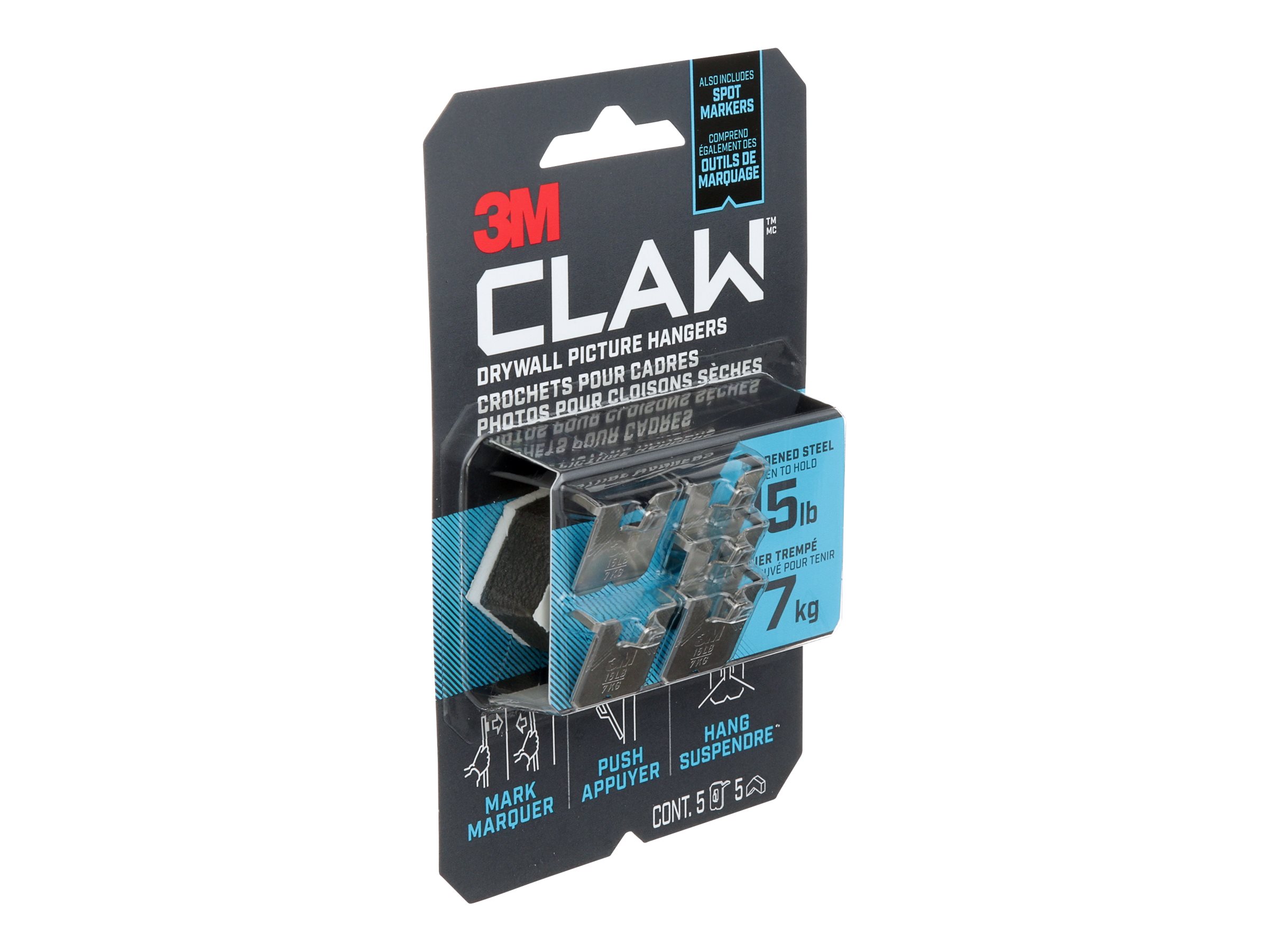 3M CLAW PICTURE HANGER 3PH15M-5EF