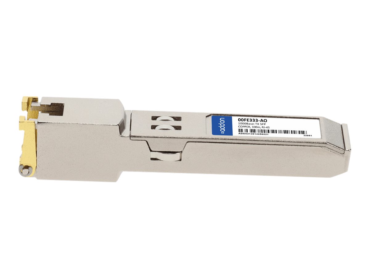 AddOn - SFP (mini-GBIC) transceiver module (equivalent to: IBM 00FE333)