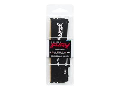 DDR5 32GB PC 5200 CL40 Kingston FURY Beast RGB retail - KF552C40BBA-32