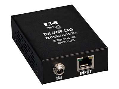 Tripp Lite DVI Over Cat5/Cat6 Active Video Extender Remote Video Receiver 1920 x 1080 200'