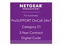 NETGEAR ProSupport OnCall 24x7 Category S1 - technical support - 3 years