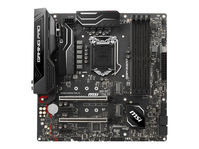 MSI Z370M GAMING PRO AC | Overview, Specs, Details | SHI