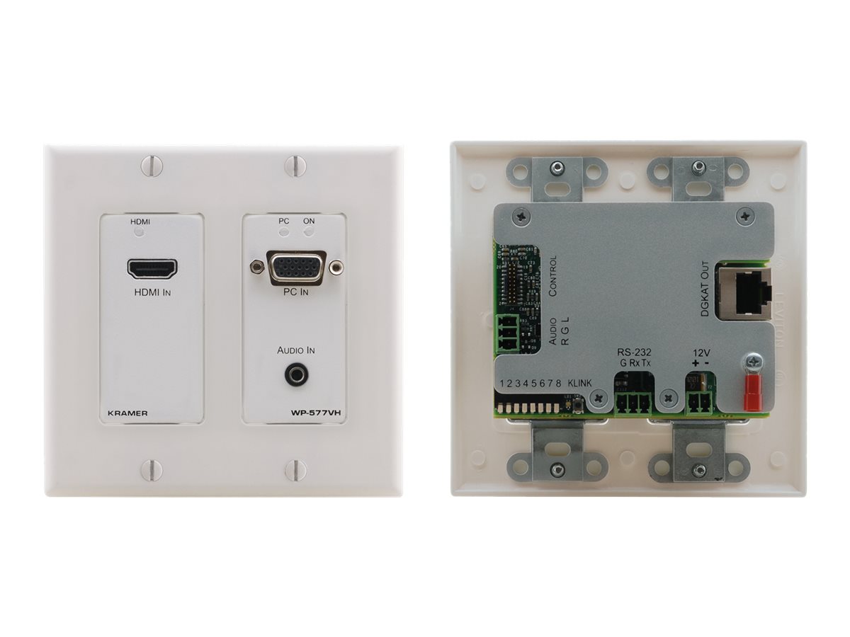 Kramer Wp Vh Active Wall Plate Transmitter Shi Com