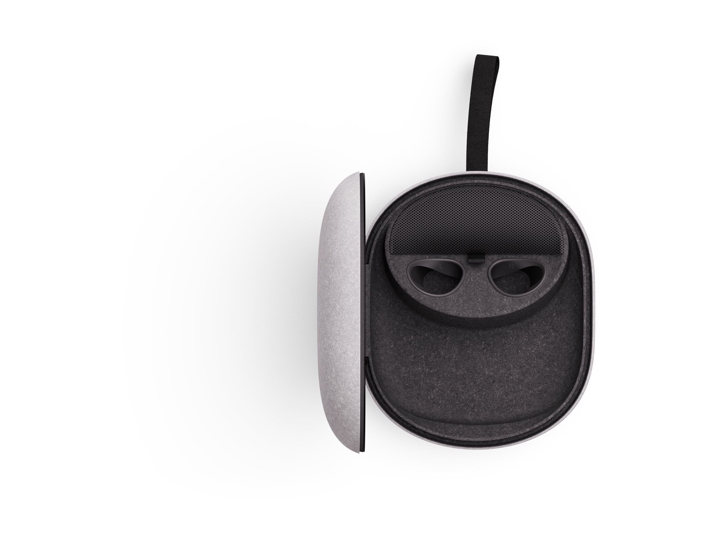 Meta Compact hard case for virtual reality Open view Front 79889