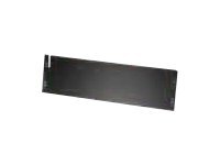 P/PPNLBLANK5.25X19X1/8 AL SSLOGO BK