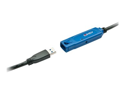 LINDY USB 3.0 Aktiv-Verlaengerung 15m - 43229
