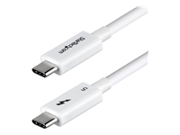 StarTech.com - Câble Thunderbolt - USB-C (M) pour USB-C (M) - USB4 / Thunderbolt 3 / Thunderbolt 4 / Thunderbolt 5 / DisplayPort 2.1 