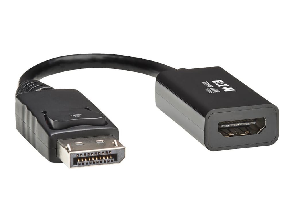 Tripp Lite DisplayPort to HDMI Adapter Converter 4K, DP 1.2 to HDMI M/F 6" 6in