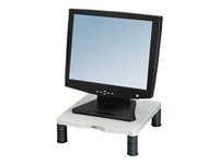 Fellowes Standard Monitor Riser - Stand - for Monitor - graphite, platinum - screen size: 21"