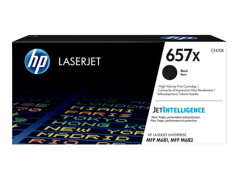 HP 657X LJ Toner Cartouche Noir HY