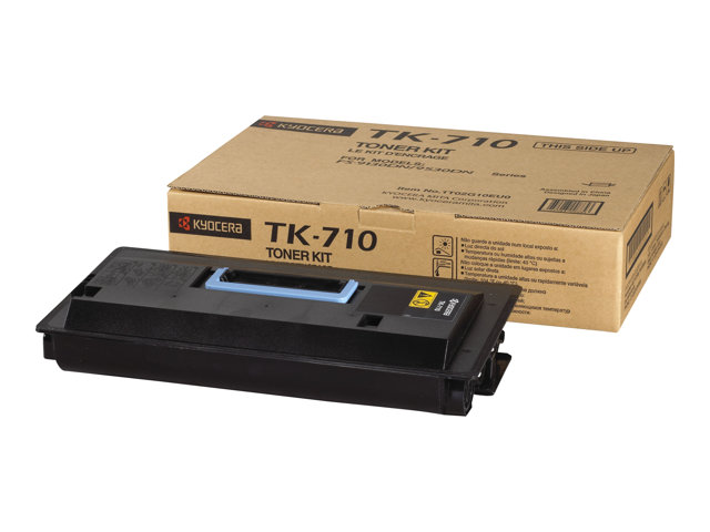 Image of Kyocera TK 710 - black - original - toner kit