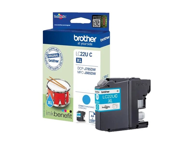 BROTHER LC22UC Cartouche de encre Cyan