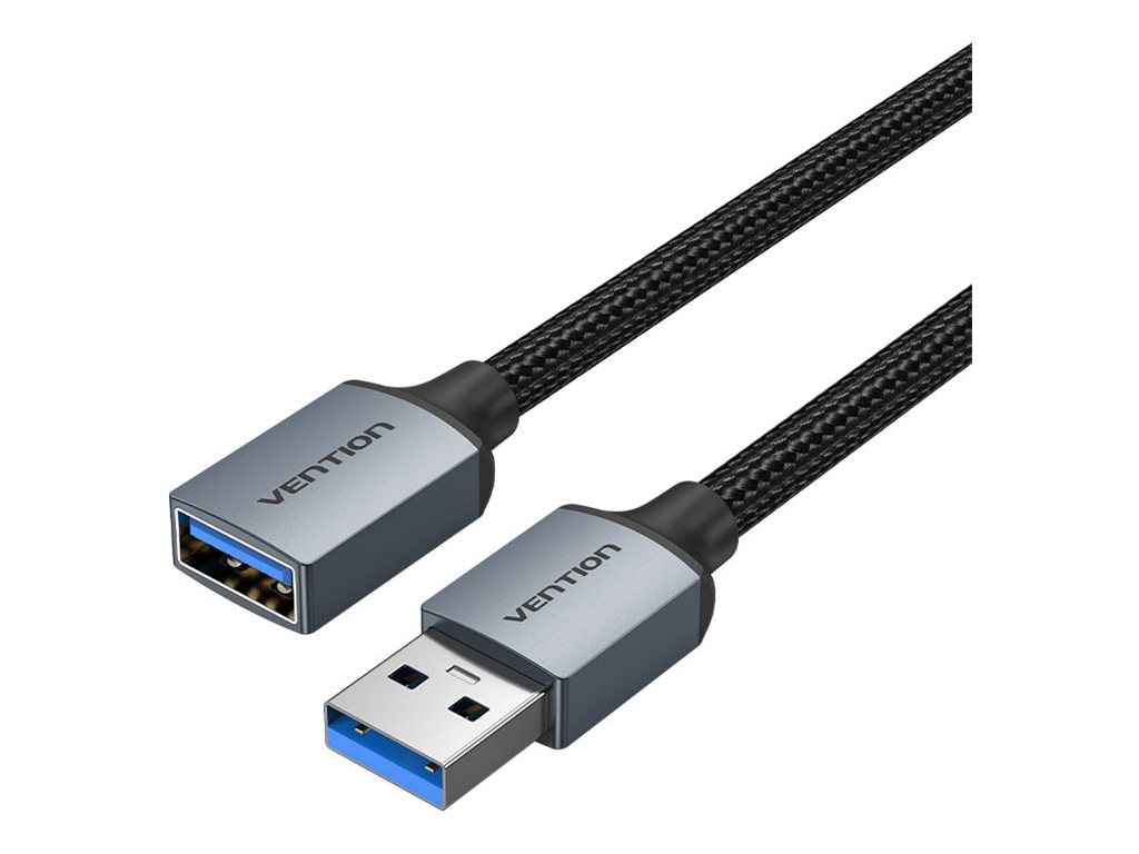 Vention CBL USB extension cable USB Type A to USB Type A 1 Product shot Right-angle 79700