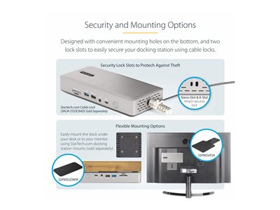 thumbnail image 2 of Thunderbolt 4 Docking Station With DisplayLink - 21 Port Dual/Triple/Quad Monitor Support 150W Charging 2 of 11