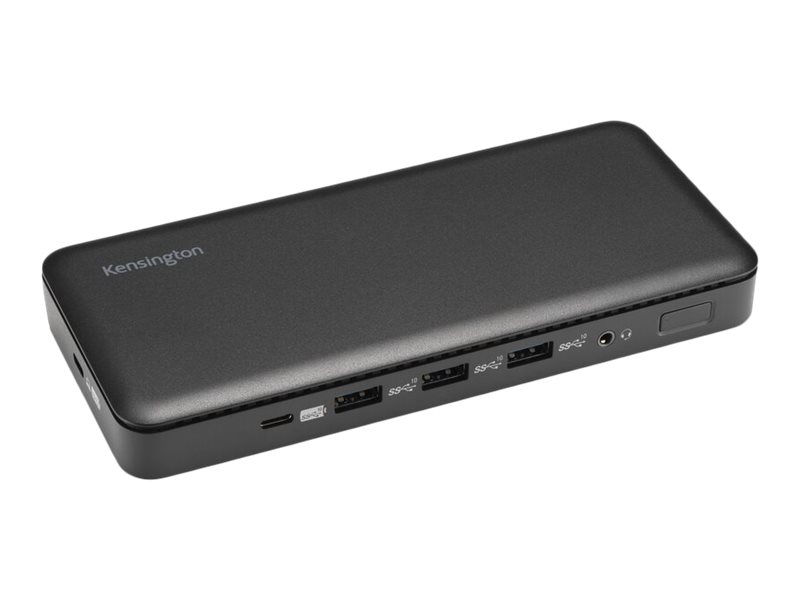 Kensington SD4839P docking station USB-C / USB4 / Thunderbolt 3 / Thunderbolt 4 HDMI 2 x Product shot Left-angle 79450