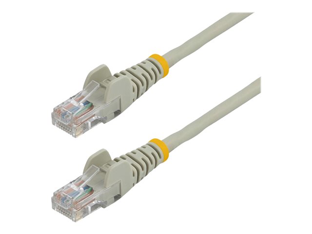 Image of StarTech.com 0.5m Gray Cat5e / Cat 5 Snagless Ethernet Patch Cable 0.5 m - patch cable - 50 cm - grey