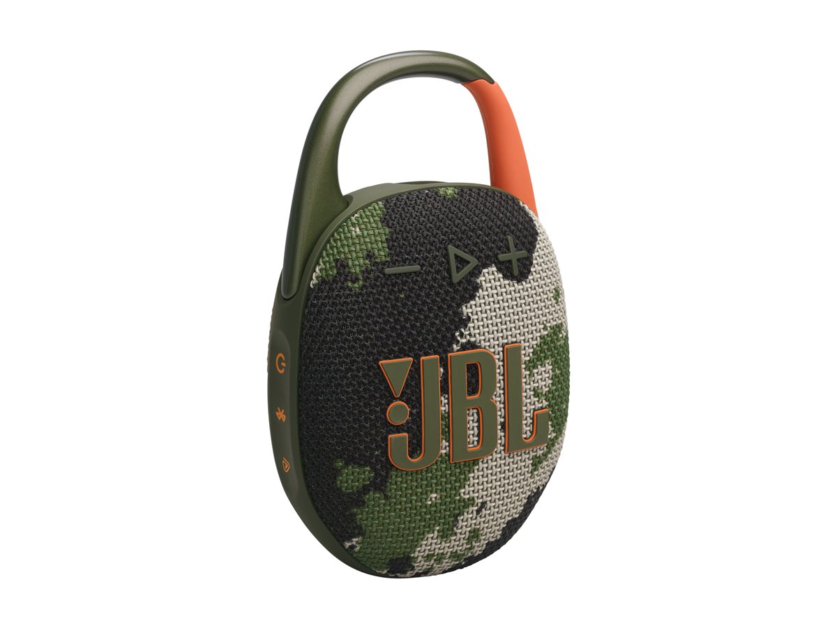 JBL Clip 5 Portable Bluetooth Speaker - Squad - JBLCLIP5SQUADAM