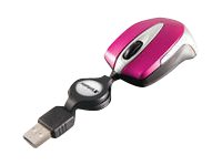 Verbatim Go Mini Optical Travel Mouse Optisk Kabling Pink