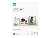 HP Advanced - Brillant - 10,5 millièmes de pouce - 203 x 254 mm 