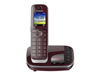 Panasonic KX-TGJ320GR Trådløs telefon Ingen nummervisning Rød