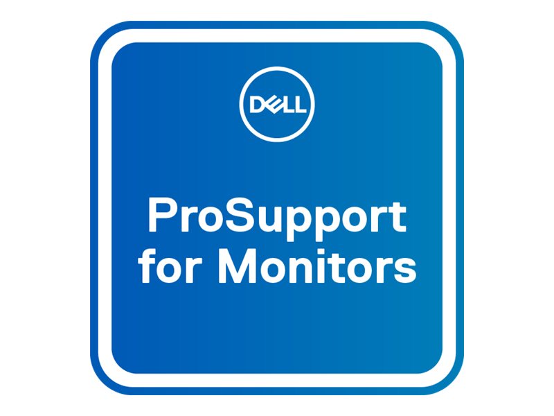 Dell Upgrade from 3Y Basic Advanced Exchange to 5Y ProSupport for monitors  - extended service agreement - 5 years - shipment - 817-6086